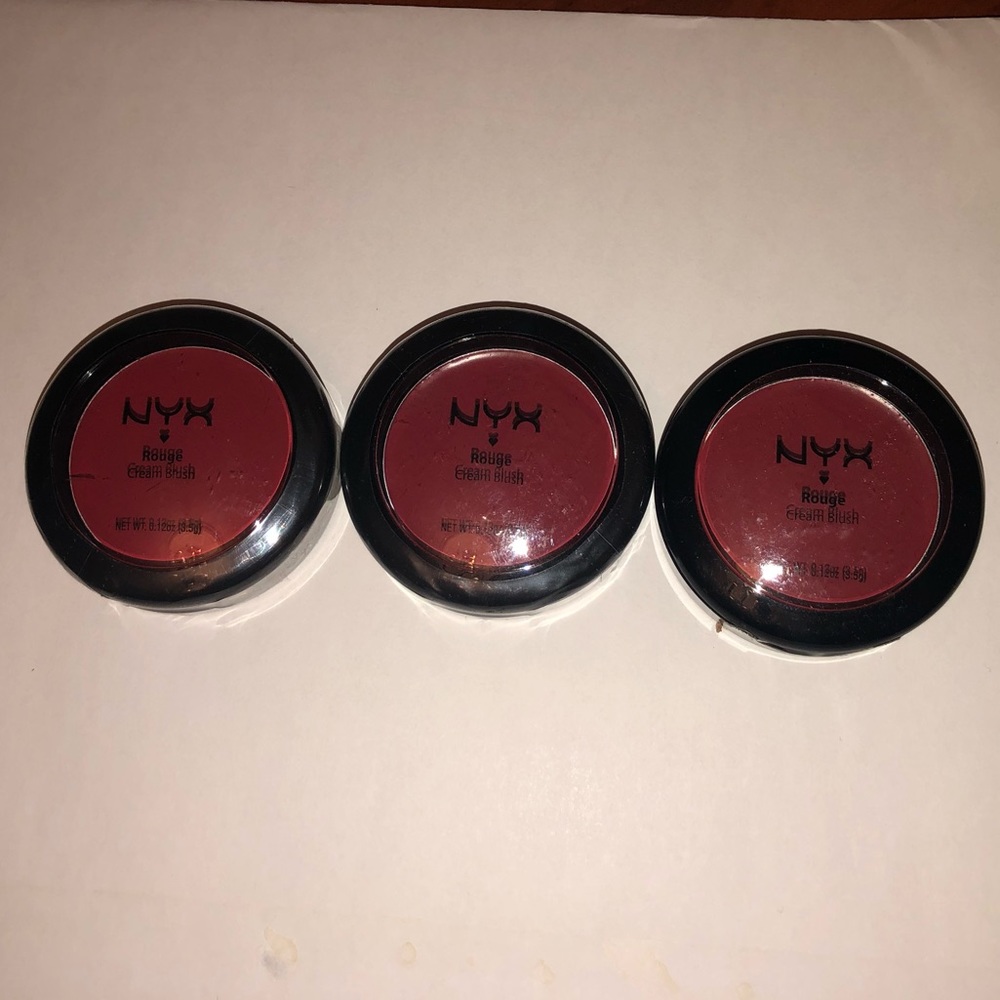 LOT OF 3 NYX Rouge Cream Blush in DIVA Bundle of 3